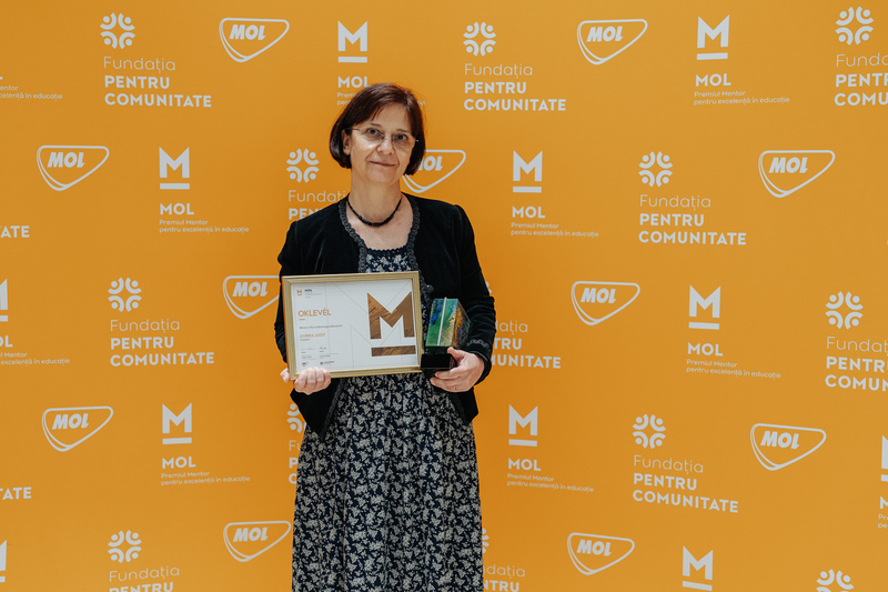 Dobra Judit Mentor-díjat kapott